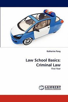 Paperback Law School Basics: Criminal Law Book