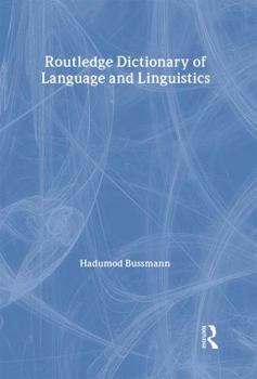 Hardcover Routledge Dictionary of Language and Linguistics Book