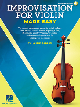 Paperback Improvisation for Violin Made Easy Book