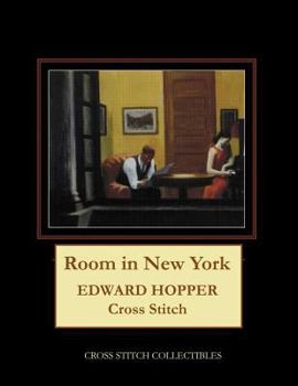 Paperback Room in New York: Edward Hopper cross stitch pattern Book