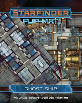 Game Starfinder Flip-Mat: Ghost Ship Book