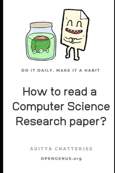 Paperback How to read a Computer Science Research paper? Book