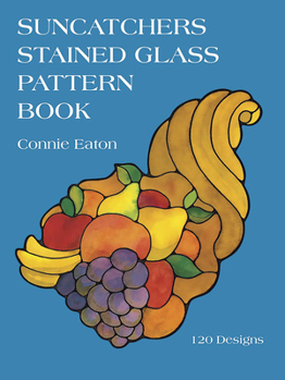 Paperback Suncatchers Stained Glass Pattern Book