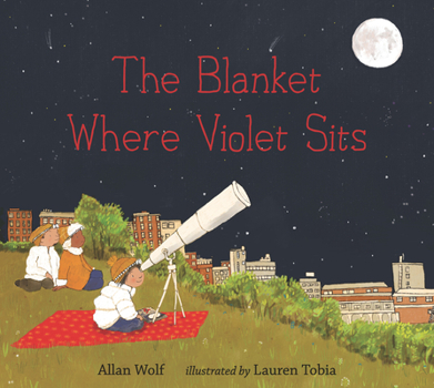 Hardcover The Blanket Where Violet Sits Book