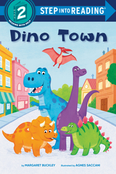 Library Binding Dino Town Book