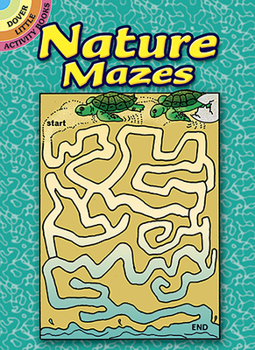 Paperback Nature Mazes Book