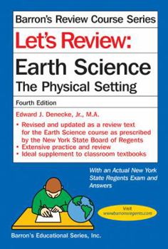 Paperback Let's Review Earth Science: The Physical Setting Book