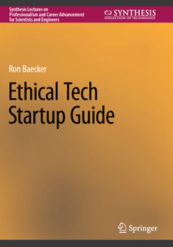 Paperback Ethical Tech Startup Guide Book