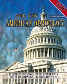 Paperback The New American Democracy, Alternate Edition Book