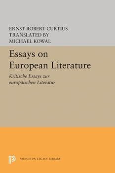Paperback Essays on European Literature Book