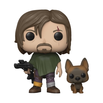 Accessory Pop Walking Dead Daryl with Dog Vinyl Figure Book