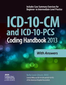 Paperback ICD-10-CM and ICD-10-PCs Coding Handbook 2013 with Answers Book