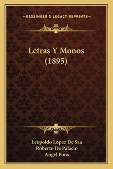 Paperback Letras Y Monos (1895) [Spanish] Book