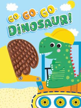 Board book Go, Go, Go, Dinosaur - Silicone Touch and Feel Board Book - Sensory Board Book