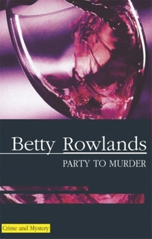 Hardcover Party to Murder [Large Print] Book