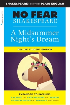 Paperback Midsummer Night's Dream: No Fear Shakespeare Deluxe Student Edition: Volume 29 Book