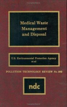 Hardcover Medical Waste Management and Disposal Book