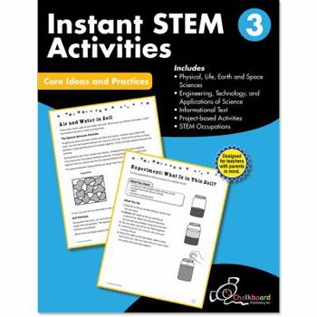 Paperback Instant STEM Activities Grade 3 Book