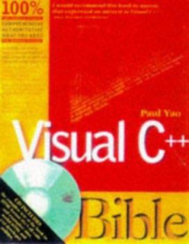 Paperback Visual C++ 5 Bible [With Includes Imageobject, Demos of MFC Libraries...] Book