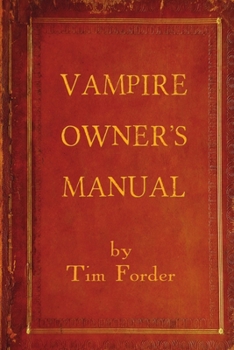 Paperback Vampire Owner's Manual Book