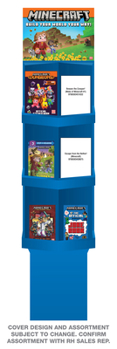 Hardcover Minecraft Build Your World 36-Copy Sidekick Display Spring 2022 Book