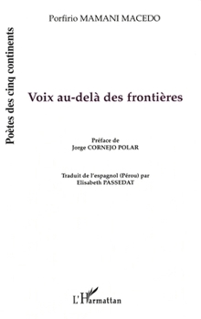 Paperback Voix au-delà des frontières [French] Book