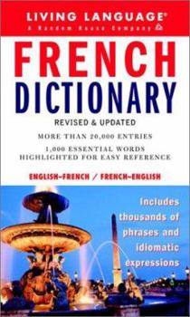 Mass Market Paperback French Dictionary [Large Print] Book