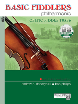 Paperback Basic Fiddlers Philharmonic Celtic Fiddle Tunes: Viola, Book & Online Audio Book