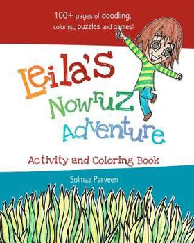 Paperback Leila's Nowruz Adventure: Activity and Coloring Book