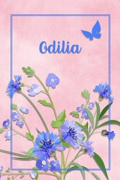 Paperback Odilia: Personalized Journal with Her German Name (Mein Tagebuch) Book
