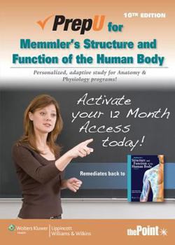 Paperback Prepu For Memmlers Structure And Function Of The Human Body Book