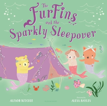Hardcover The Furfins and the Sparkly Sleepover Book
