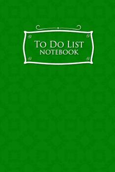 To Do List Notebook: Daily Task List Notebook, To Do List Cute, Task List Pad, To Do Organizer Notebook, Agenda Notepad For Men, Women, Students & Kids, Green Cover