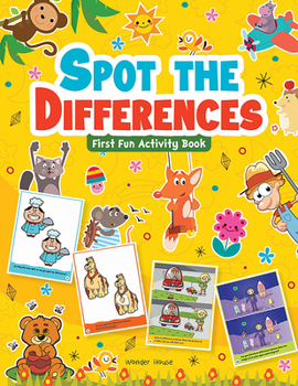 Paperback Spot the Difference: First Fun Activity Books for Kids Book