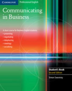 Paperback Communicating in Business Book