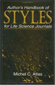 Hardcover Author's Handbook of Styles for Life Science Journals Book