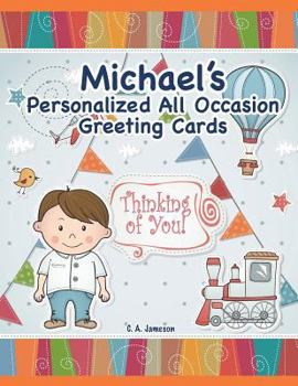 Paperback Michael's Personalized All Occasion Greeting Cards Book