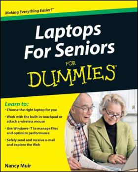 Paperback Laptops for Seniors for Dummies Book