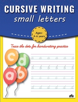 Paperback Cursive Writing: Small Letters Book