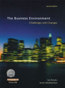 Paperback The Business Environment: Challenges and Changes Book
