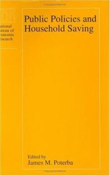 Hardcover Public Policies and Household Saving Book