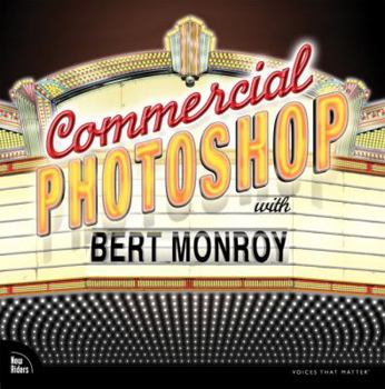 Paperback Commercial Photoshop with Bert Monroy Book