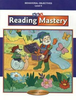 Spiral-bound Reading Mastery Classic Level 2, Behavioral Objectives Book