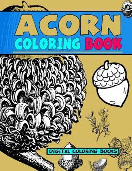 Paperback Acorn Coloring Book