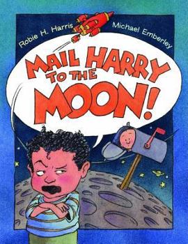 Hardcover Mail Harry to the Moon! Book