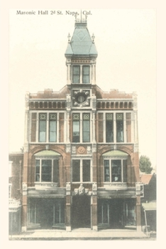 Paperback The Vintage Journal Masonic Hall, Napa, California Book