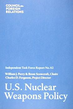Paperback U.S. Nuclear Weapons Policy Book