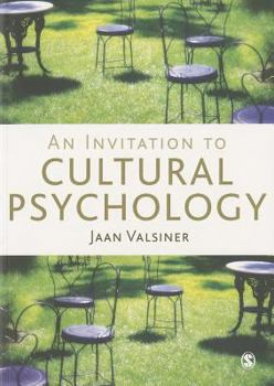 Paperback An Invitation to Cultural Psychology Book