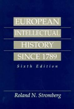 Paperback European Intellectual History Since 1789 Book