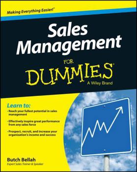 Paperback Sales Management for Dummies Book